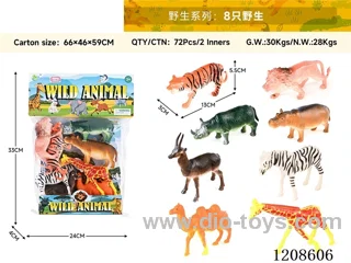 animal set-Eight wild animals