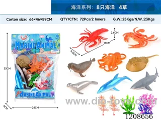 animal set-Eight oceans and four grasses
