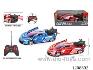 rc car with light/spray not included battery (One-button door opening function)