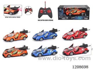 rc car with light/spray not included battery (One-button door opening function)