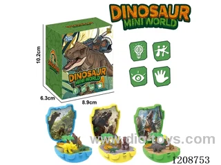 Micro-scene storage dinosaur set
