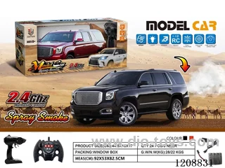1：12 2.4G 4ch rc car with spray included battery