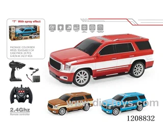 1：12 2.4G 4ch rc car with spray included battery