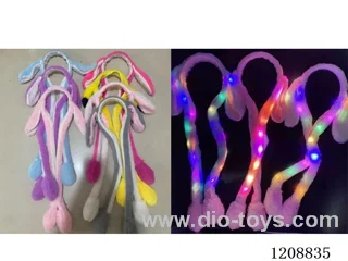 Glowing balloon rabbit hairband