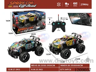 5ch rc car with spray