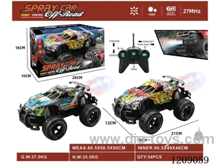 5ch rc car with spray