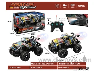 5ch rc car with spray