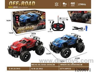 4ch rc car included 3.7V battery