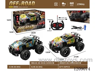 4ch rc car included 3.7V battery