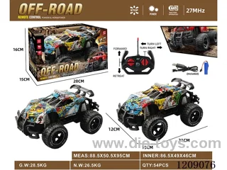 4ch rc car included 3.7V battery