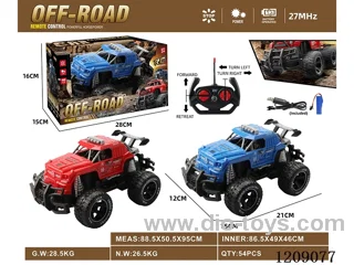 4ch rc car included 3.7V battery