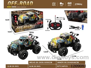 4ch rc car included 3.7V battery