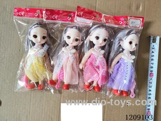 6 inch doll set - Yeloli Bodice skirt + comb
