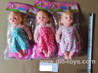 12 inch doll set - Slip dress Absorbent pee + music