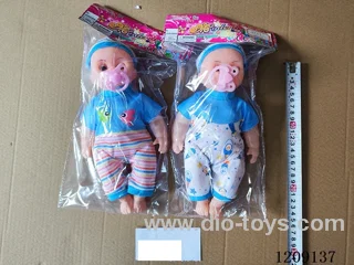12 inch doll set - Top and bottom pants + pacifier