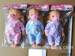 12 inch doll set - Snow Pants + pacifier
