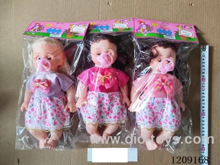 14 inch doll set - Sleeve skirt + pacifier