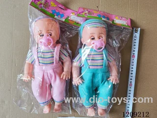 16 inch doll set - Velvet suspenders + pacifier