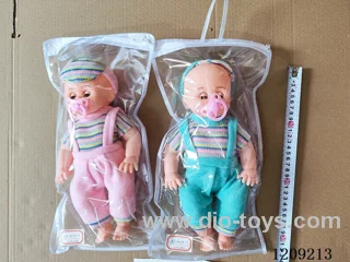 16 inch doll set - Velvet suspenders + pacifier + sling bag