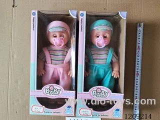 16 inch doll set - Velvet suspenders + pacifier box
