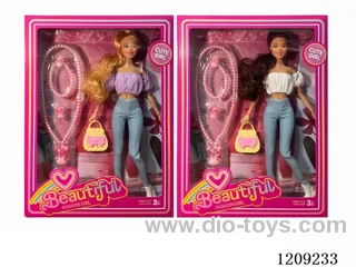 11.5inch doll in display box 2 pcs