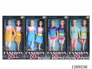 11.5inch doll in display box 4 pcs