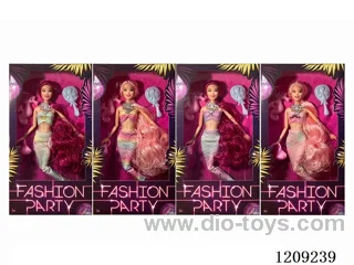 11.5inch doll in display box 4 pcs