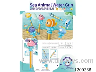 Six types of fish water cannons