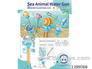 Six types of fish water cannons