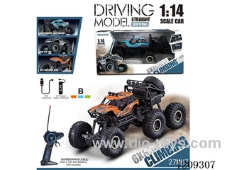 27MHZ 1:14 6-wheel rc car included battery