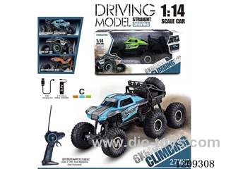 27MHZ 1:14 6-wheel rc car included battery