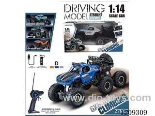 27MHZ 1:14 6-wheel rc car included battery