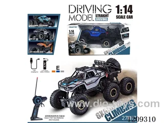 27MHZ 1:14 6-wheel rc car included battery
