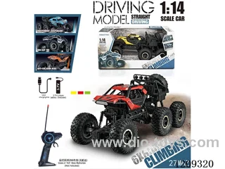 27MHZ 1:14 6-wheel rc car included battery
