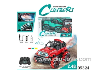 2.4G 1：14 rc car W L/M/spray included battery