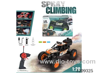 27MHZ 1:20 4ch rc car with light/spray included battery