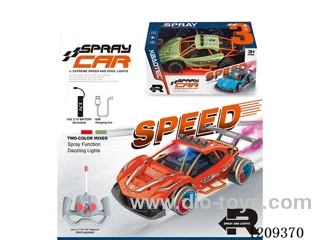 27MHZ 1:16 rc car with light/spray included battery