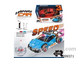 27MHZ 1:16 rc car with light/spray included battery