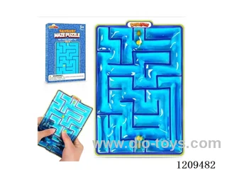 Rectangular maze decompression water bag