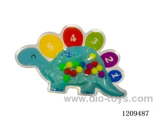 No.2 dinosaur decompression color separation+number