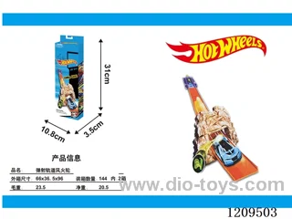 Ejection trajectory hot wheels