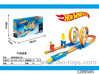 Ejection trajectory hot wheels