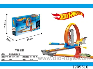 Ejection trajectory hot wheels