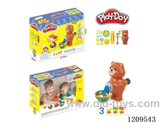 Color mud bear noodle machine set