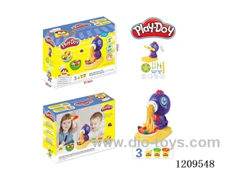 Painted mud seahorse noodle machine set