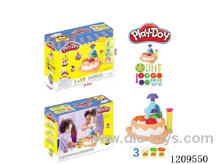 Painted clay cake machine suit