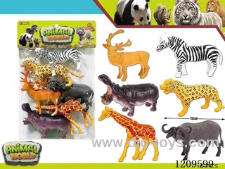 Wildlife set 6PCS