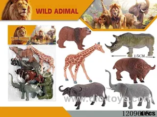 Wildlife set 6PCS