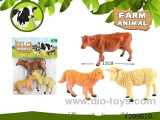 Farm animal set 3PCS