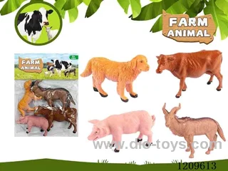 Farm animal set 4PCS
